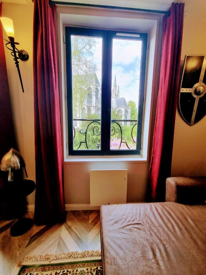 2 Appt Medielounge Ou Medieold, Parking Vue Magnifique Par Beds76 Rouen Buitenkant foto